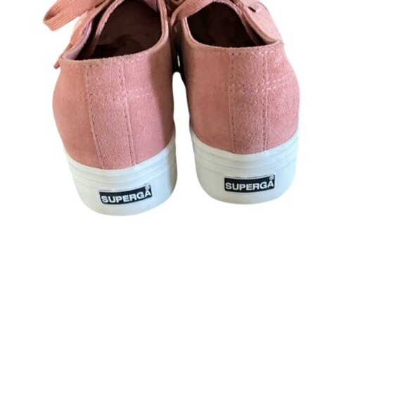 Superga Suede Platform Sneaker 7.5 - Picture 4 of 8